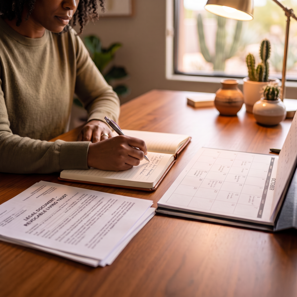 Court-Ordered Counseling Intake post (paperwork + planning theme)